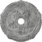 Ekena Millwork Attica with Rose Medallion (Canopies up to 4 1/2"), 26"OD x 3 3/4"ID x 1 1/2"P, Ultra Pure White CM26ATUWC - alternate 1